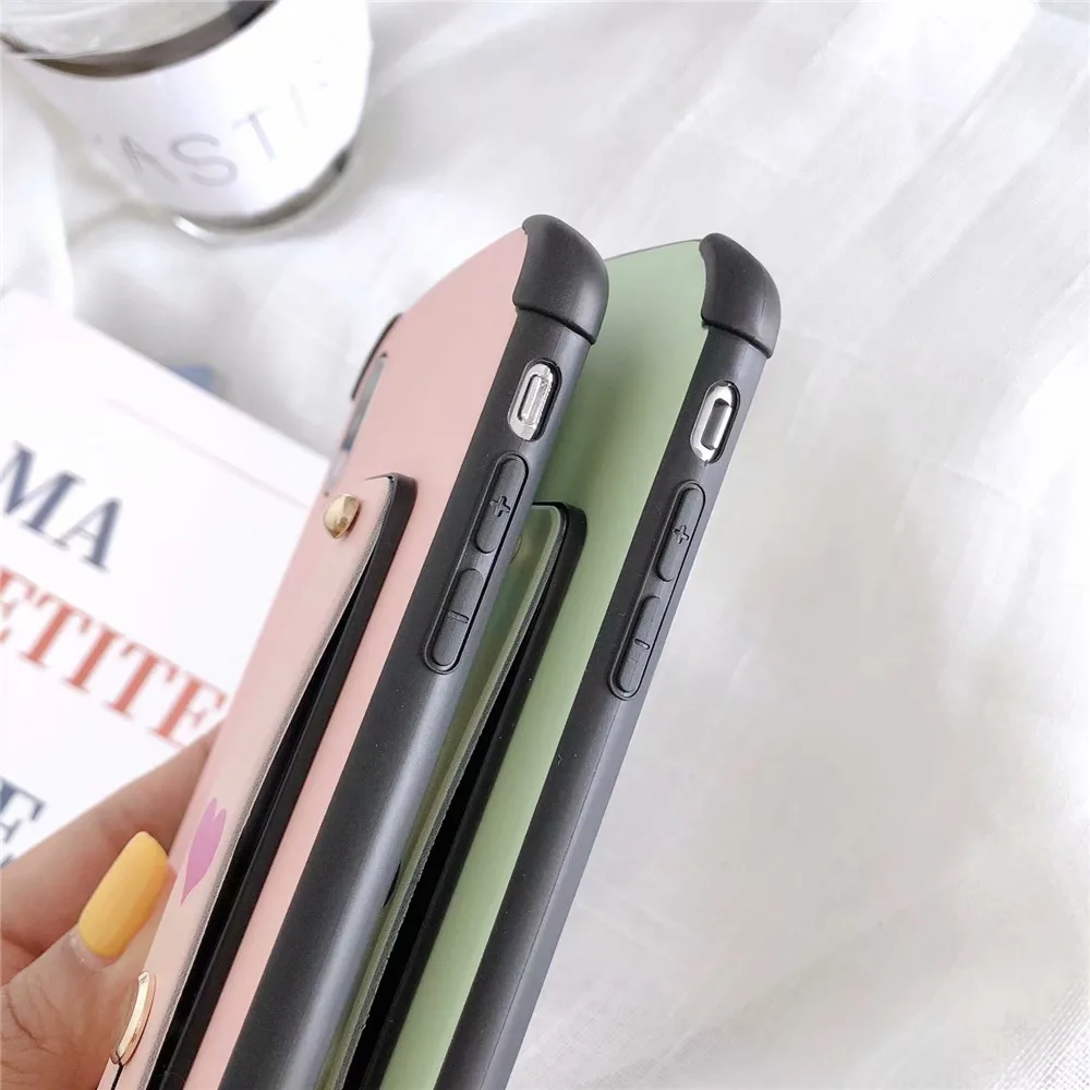 Elala/милый матовый чехол ярких цветов Чехол для iphone 7 невидимый кронштейн мягкий