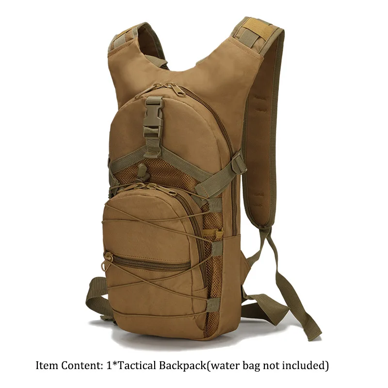 Khaki 800D Оксфорд 15л тактический рюкзак армейский Военный походный велосипедный рюкзак для спорта на открытом воздухе Велоспорт альпинистская тактическая сумка - Цвет: Khaki