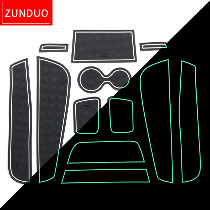 ZUNDUO Противоскользящие коврики для ворот Renault CAPTUR Captur 2013 2017 аксессуары коврик