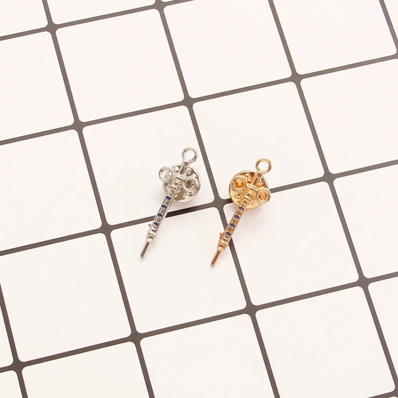 Шприц Брошь булавка медицинское ювелирное изделие для доктора Медсестры