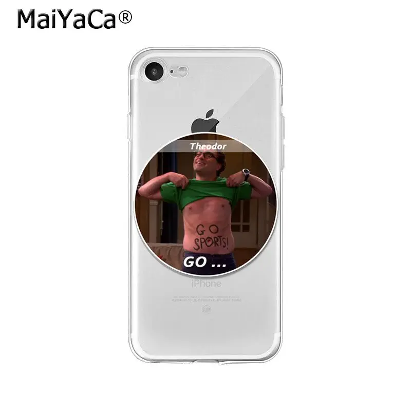 Мягкий силиконовый чехол MaiYaCa The Big Bang Theory TBBT из ТПУ для Apple iPhone 8 7 6 6S Plus X XS MAX 5 5S SE XR |