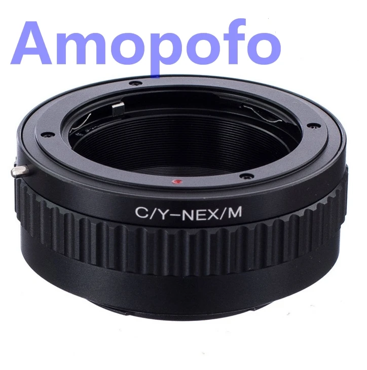 Amopofo Φ/M адаптер Contax Yashica Крепление объектива к адаптеру SonyE NEX макро фокусировка
