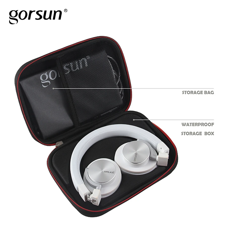 Gorsun GS781 наушники стерео гарнитура 3,5 мм складные наушники с микрофоном для телефонов компьютер ПК ноутбук Xiaomi