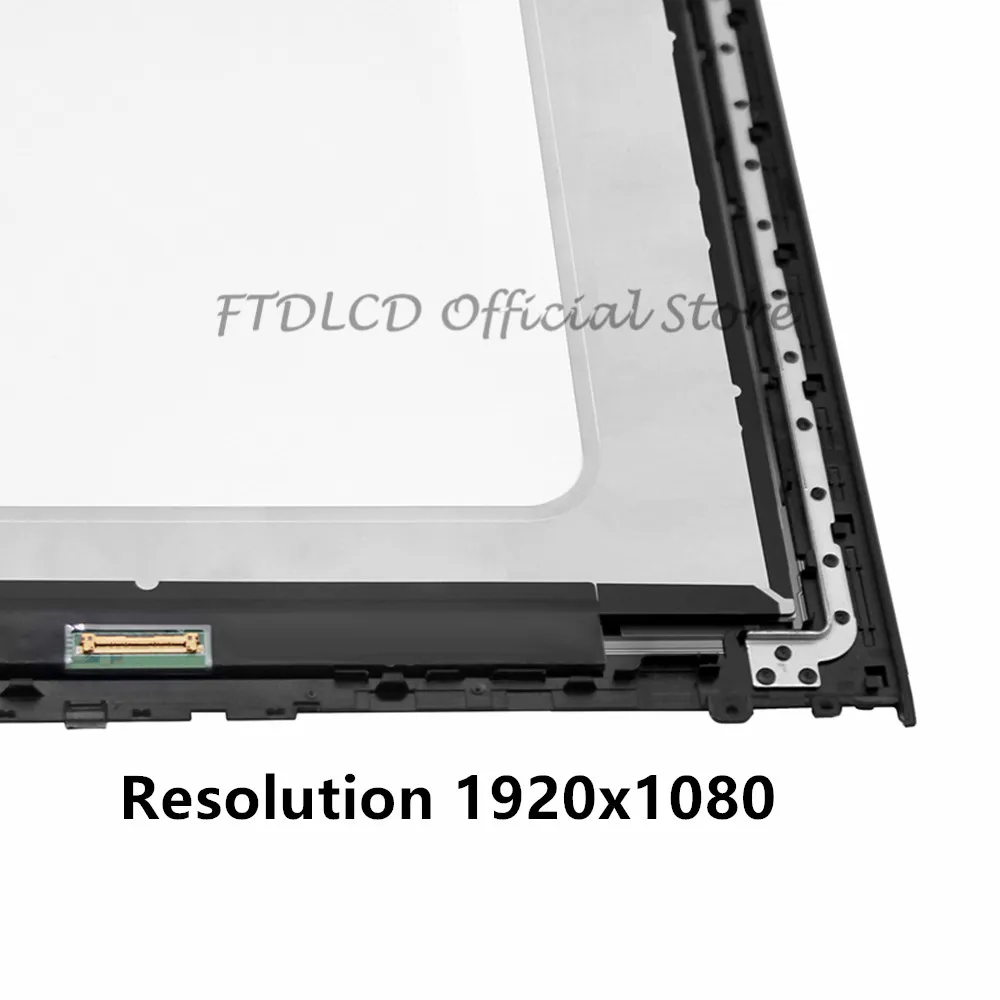 FTDLCD 15 6 &quotUHD FHD ЖК дисплей IPS экран + Переднее стекло рамка NV156FHM N61 для Lenovo Ideapad Y700 15ISK