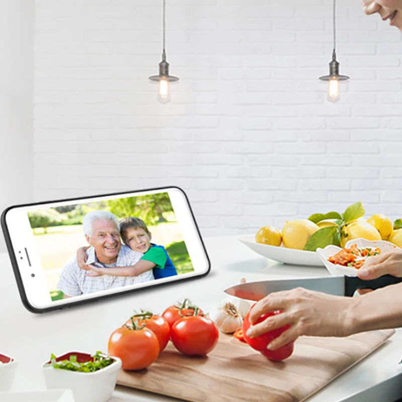 Портативный автомобильный магнитный держатель 2 в 1 с подставкой и чехлами для