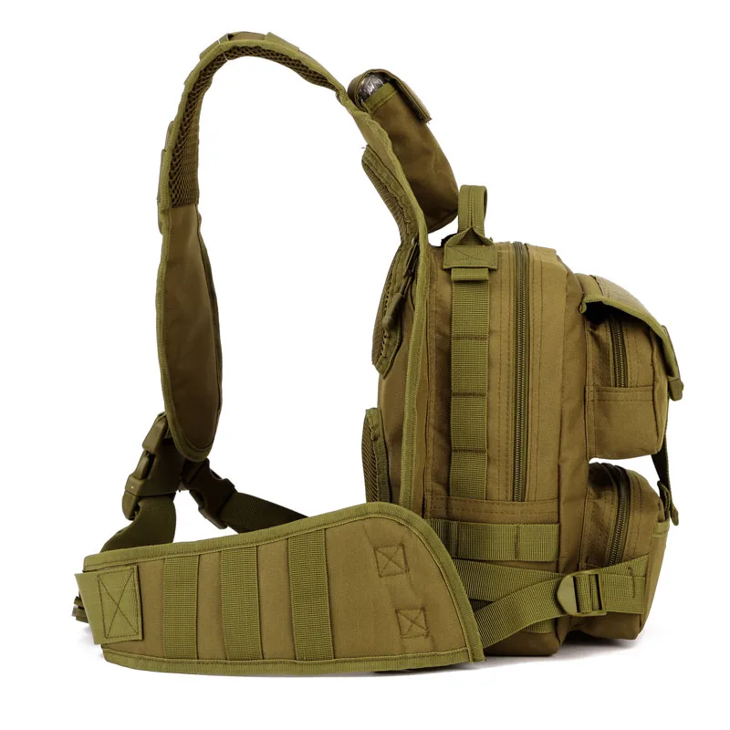 Single Shoulder Army Tactical Backpack Rucksack Military Waterproof Travel Bag Outdoor Men Women Hiking Camping Hunting Fishing|bag outdoor|backpack
