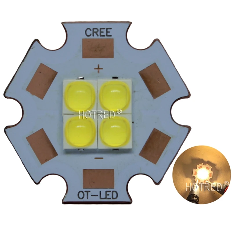 Светодиодный излучатель OSRAM 10 Вт 40 3535 холодный белый 3 в 6 12 В светодиодный