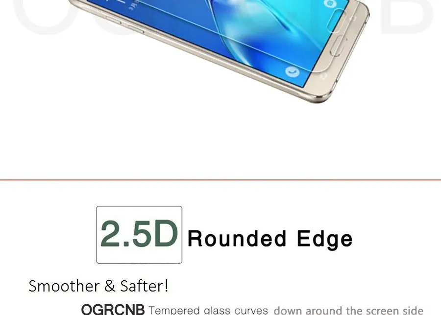 0,28 мм 9H закаленное Стекло для Samsung Galaxy J3, J5, J7 года J310 J510 J710 Экран защитная пленка 2.5D закаленное Стекло