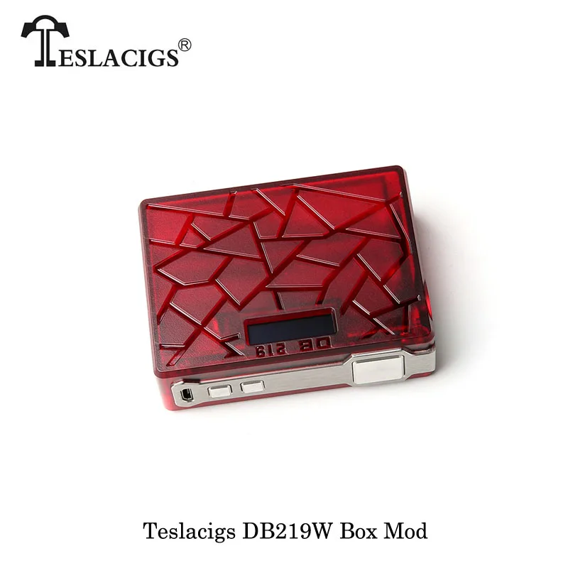 Электронные сигареты 219 Вт Teslacigs Tesla DB219 TC поле Mod работает на Двойной 18650 батарея Vape
