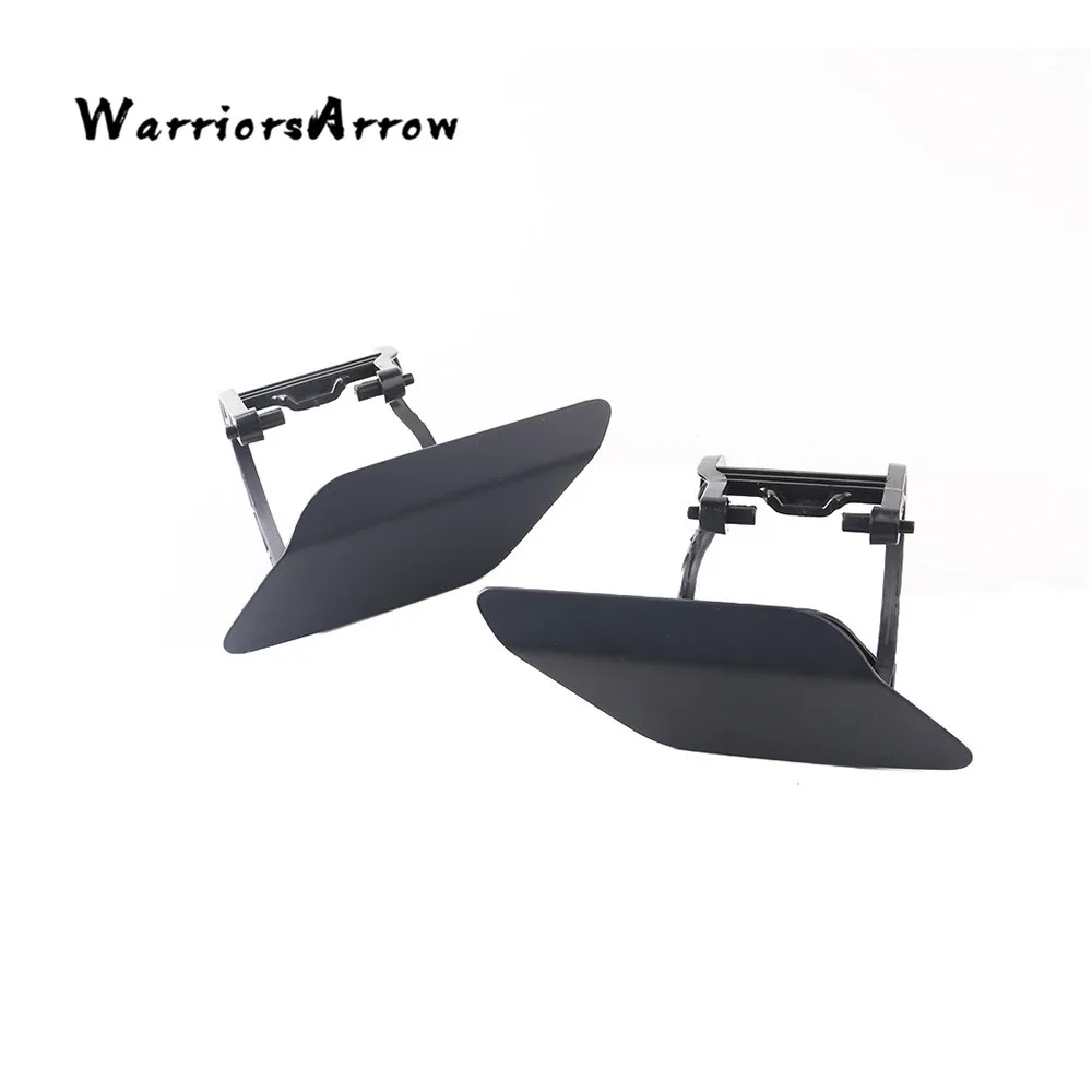 Пара передних фар WarriorsArrow крышка форсунки без краски LH RH для Mercedes Benz W212 E200 E500 E350 2009