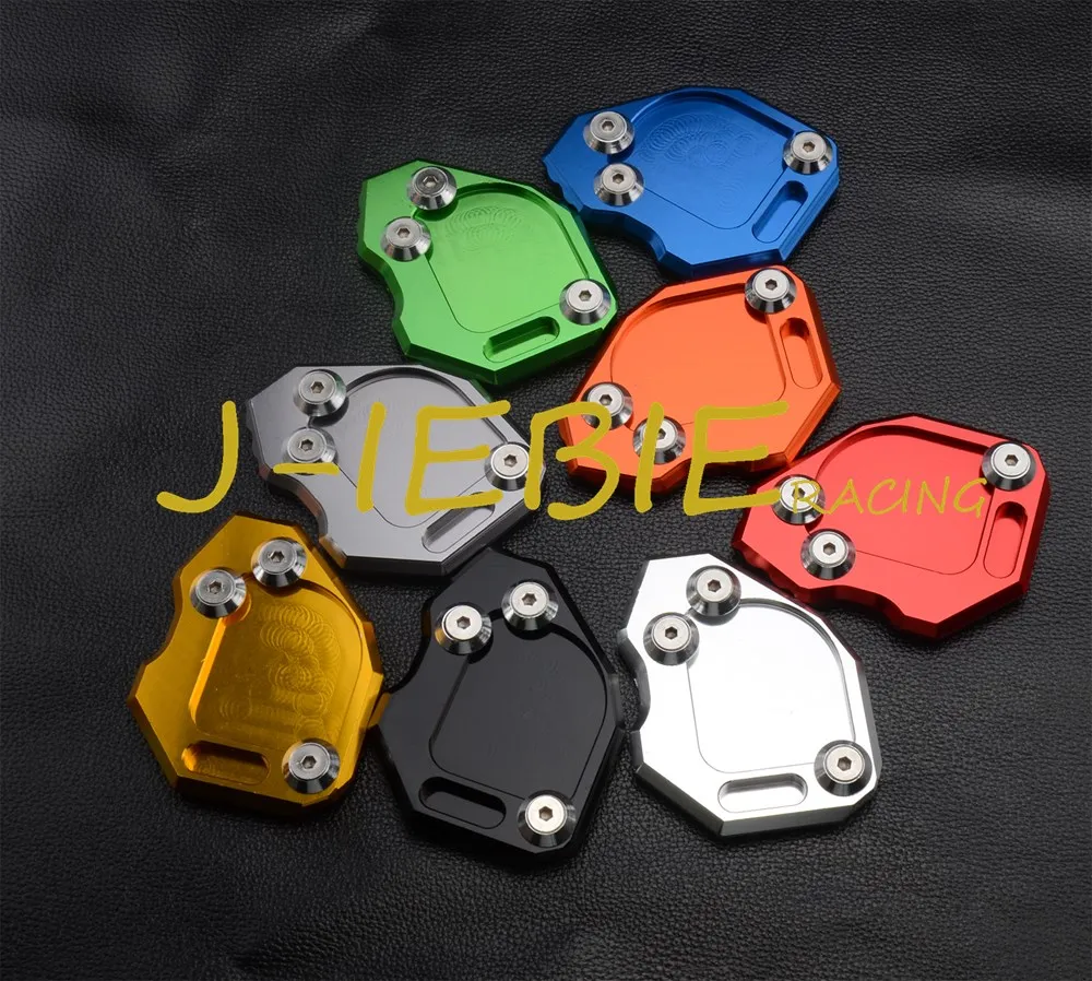 

CNC Kickstand Side Stand Plate Extension Pad For BMW F800GS 2008-2015