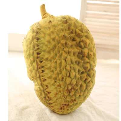 Durian Candice guo плюшевые игрушки овощи диван подушка Кукуруза клубника дуриан лимон брокколи китайская капуста ребенок подарок на день рождения 1 шт - Цвет: Durian
