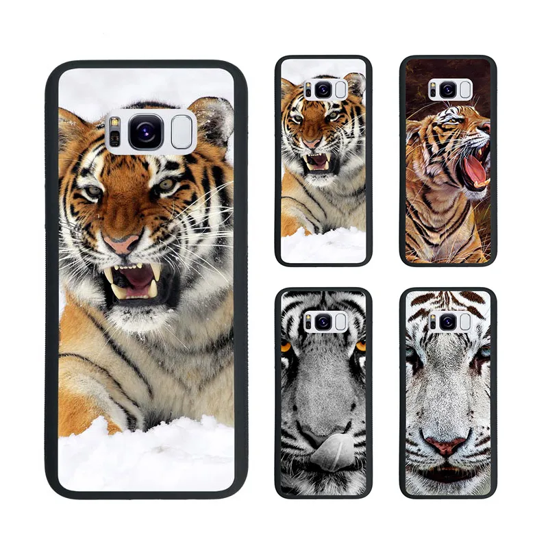Животное-Тигр высокая защита TPUPC чехол для телефона Samsung Galaxy S5 S6 S7 S8 S9 S10 PLUS NOTE10 9 8 |