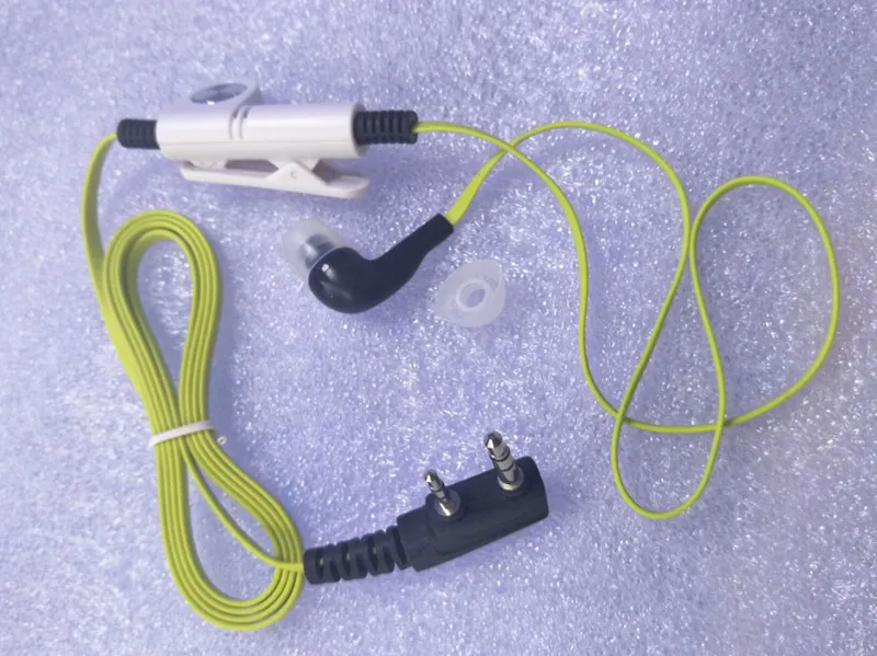 Портативная рация гарнитура PTT портативное радио CB Baofeng 888S UV 5R 6R B5 5RE 5RG для Kenwood 2