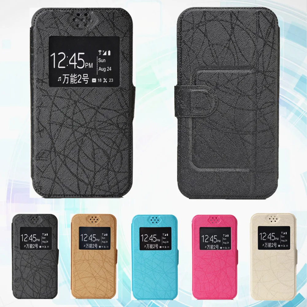 Роскошные цена завода Универсальный 4.5 &quotФлип PU кожаный чехол внутренняя