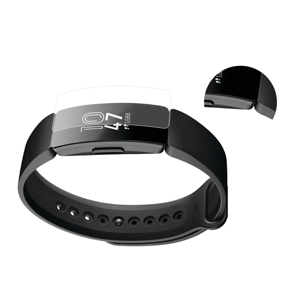 3Pcs Waterproof TPU Smart Watch Screen Protective Film for Fitbit Inspire HR | Электроника