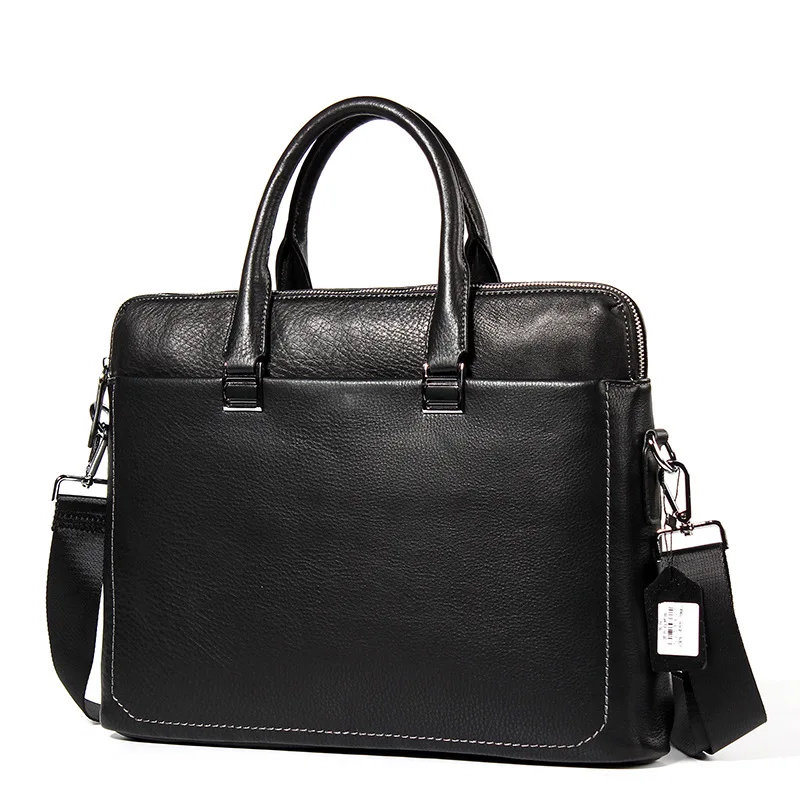 AETOO 2017 new leather men's first-class cowhide portable briefcase oblique cross package business | Багаж и сумки