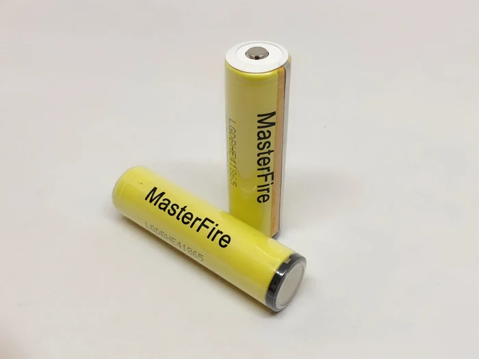 Литиевая батарея MasterFire 2 шт./лот HE4 Chem 18650 ICR18650HE4 20A разрядка 2500 мАч защищенные