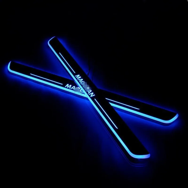 2X Круто! Светодиодный порог для порога двери светодиодный volkswagen vw Magotan 2012 2015|led