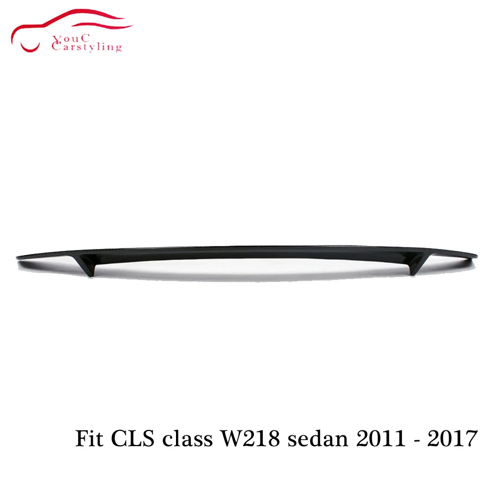 W218 RT стильный спойлер из углеродного волокна крыло багажника губа для Mercedes CLS C218 4