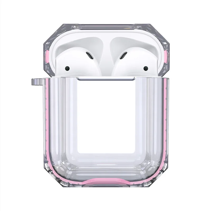 Прозрачный Earpods чехол для AirPod роскошный мягкий силиконовый ударопрочный защитный корпус чехол для MacBook Air стручки аксессуары для airpods