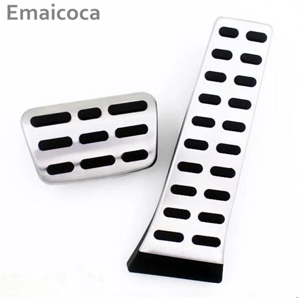 Автомобильный Стайлинг из нержавеющей стали педаль тормоза акселератора чехол