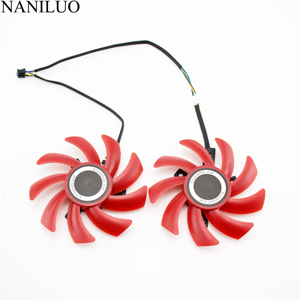 Вентилятор для Видеокарты Radeon XFX RX560 RX550 2 шт./лот 85 мм RX 550/560 | Компьютеры и офис