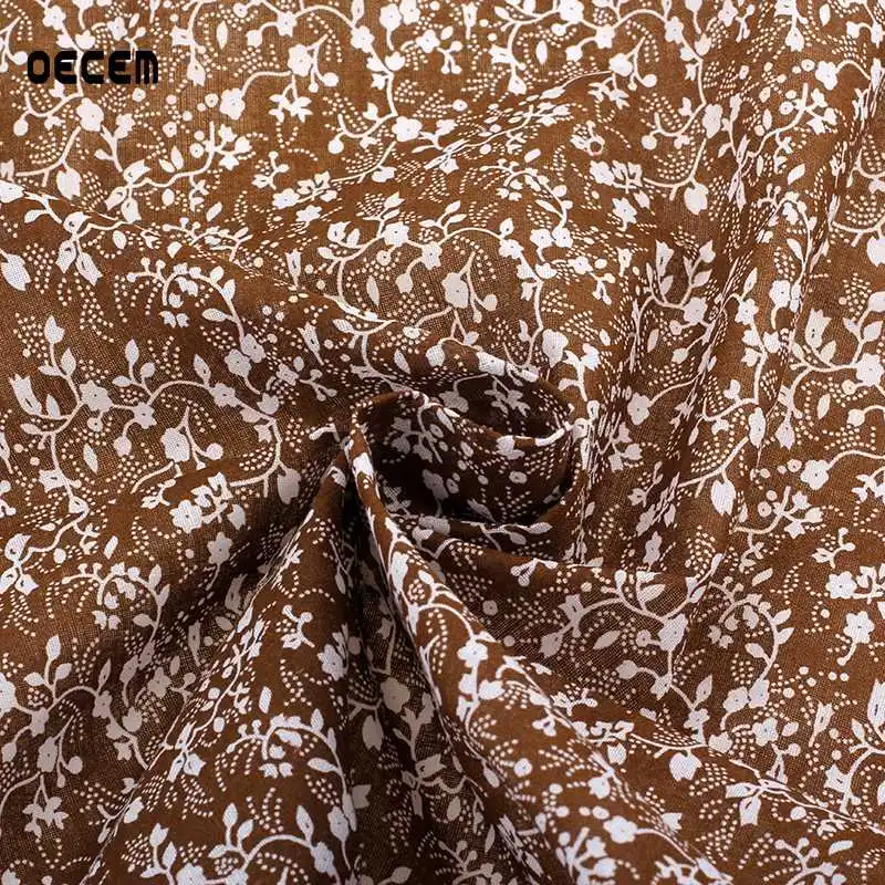 Дом ремесел хлопок Ткань цветочным набивным рисунком стежка для DIY лоскутное