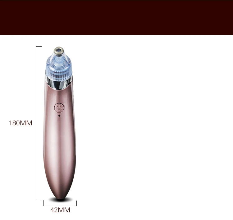 Pore Cleaner Blackhead Remover Vacuum Electric Nose Face Black Dot Dermabrasion Deep Cleansing Skin Care Machine Beauty Tool