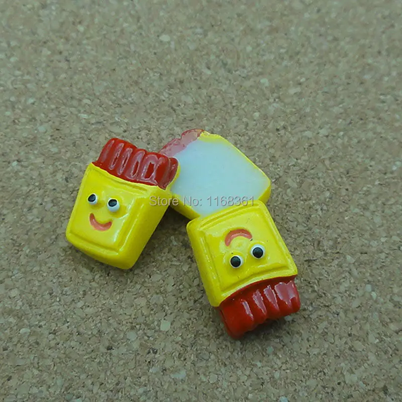 1 шт./лот мини-зажим для картофеля 11 мм Кабошоны волос с плоской спинкой из смолы