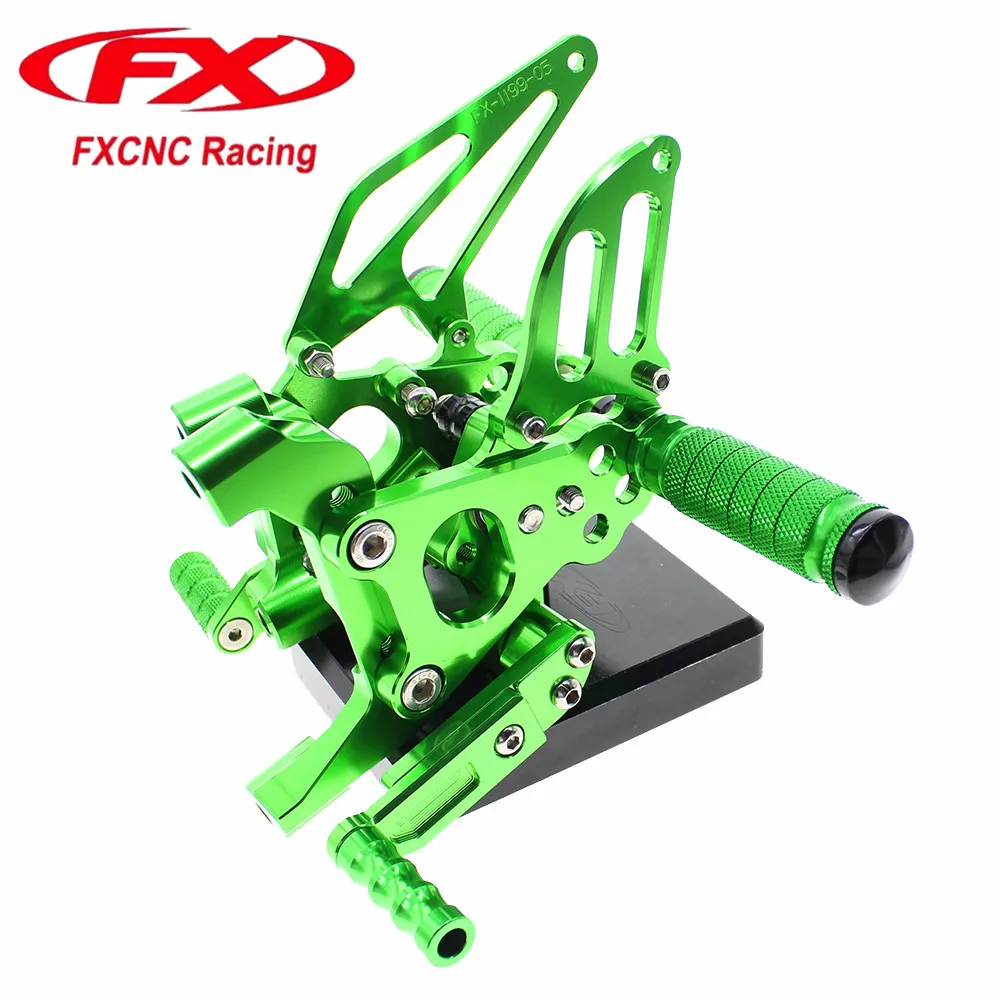 For DUCATI 1199 Panigale S Tricolore 2012 2013 CNC Aluminum Adjustable Motorcycle Rearset Rear Set Foot Peg Footpeg | Автомобили и