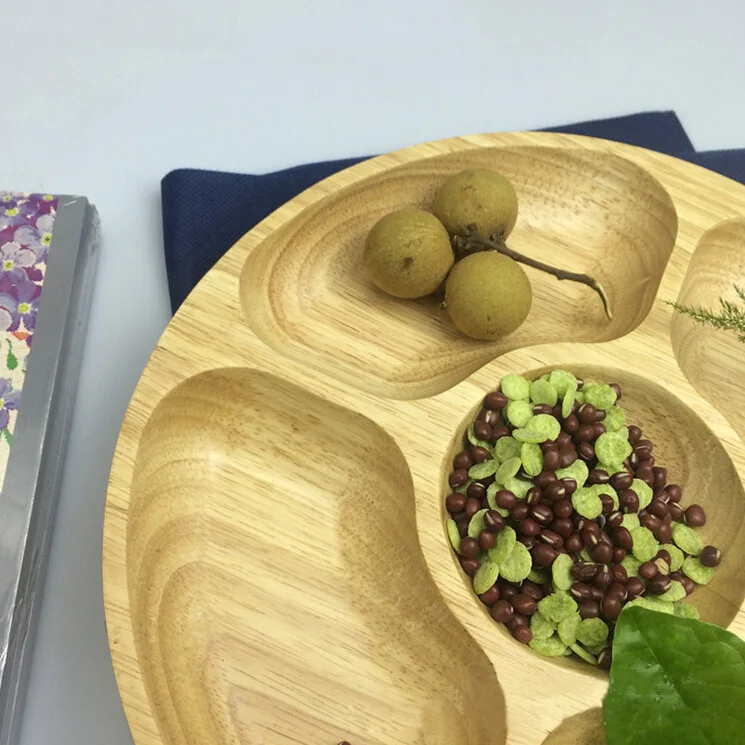 Экологическая креативная посуда с отделениями портами Высококачественная