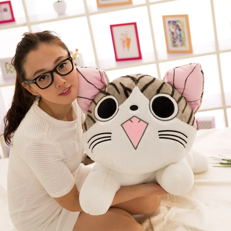 Плюшевая игрушка Кот Чи мягкая кукла животное куклы с сыром мягкие игрушки