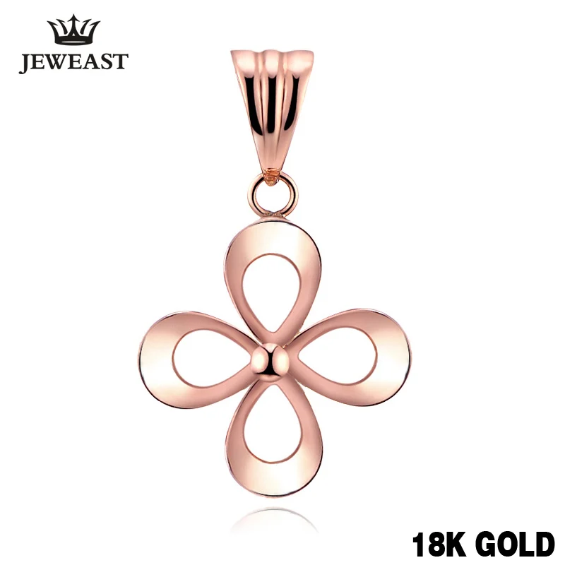 Популярные Новые 18 К золотой кулон Шарм ювелирных изделий Цепочки и ожерелья