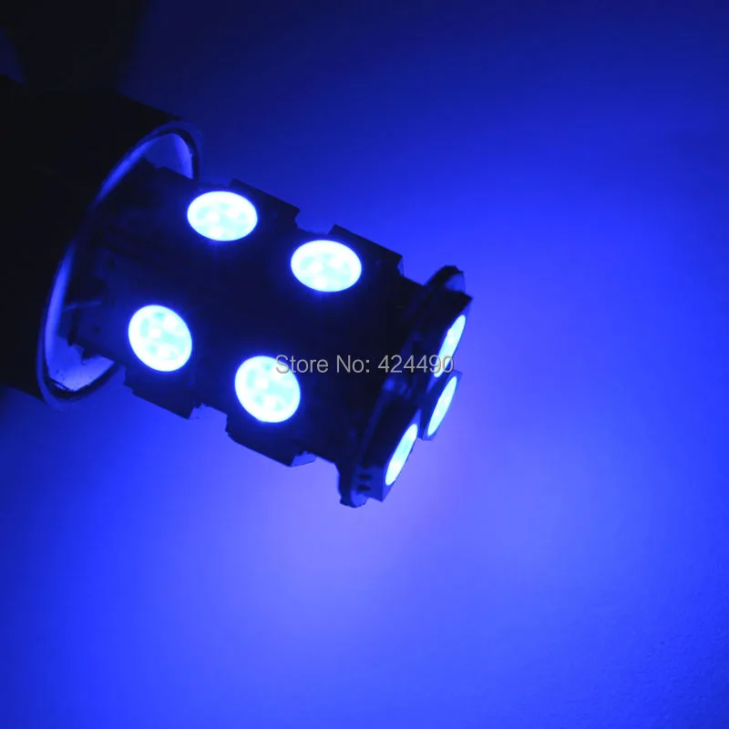 AORUNYEBAO 10 шт. автомобильный T25 3157 13LED 5050SMD внешний тормозной сигнал белый светильник