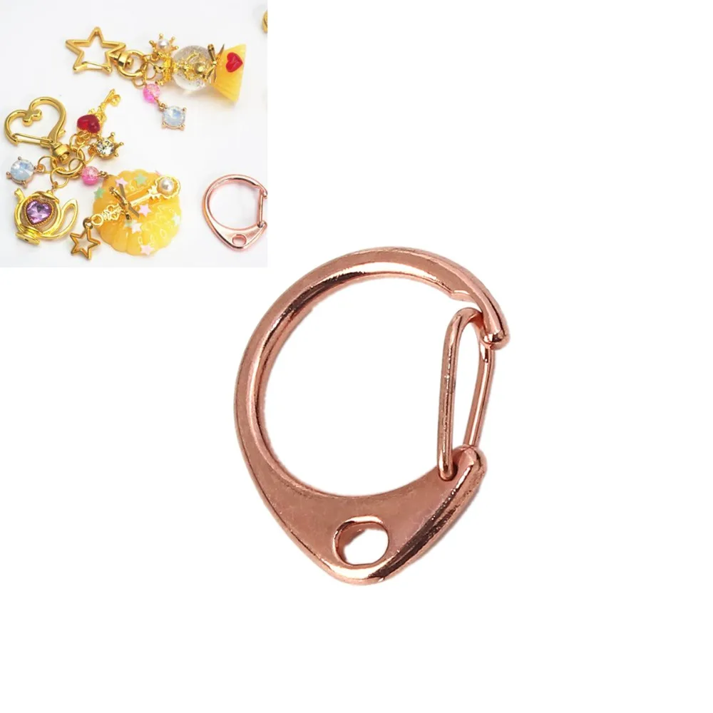 DoreenBeads брелок для ключей из цинкового сплава аксессуары розового золота