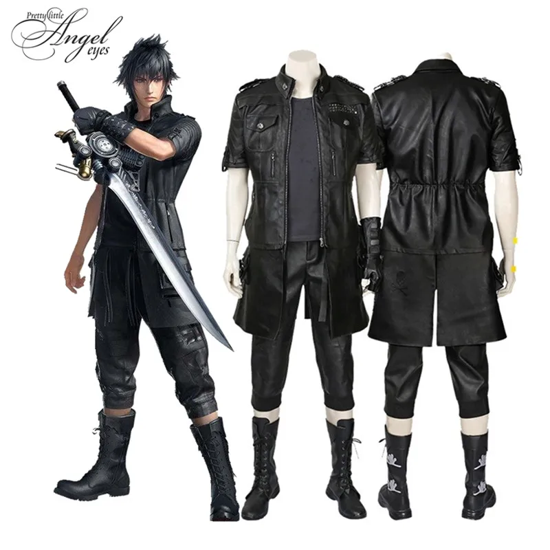 Горячая игра Final Fantasy XV Noctis Lucis Caelum костюм косплей Хэллоуин вечерние полный комплект