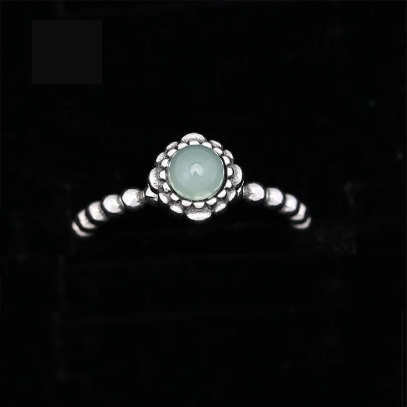 Кольцо с имитацией полудрагоценного камня на день рождения | Украшения и