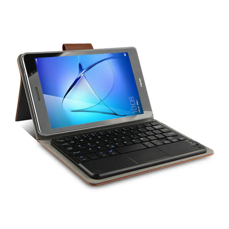 Беспроводная Bluetooth клавиатура для Huawei MediaPad T3 8 0 защитный кожаный чехол Honor Play Tablet 2