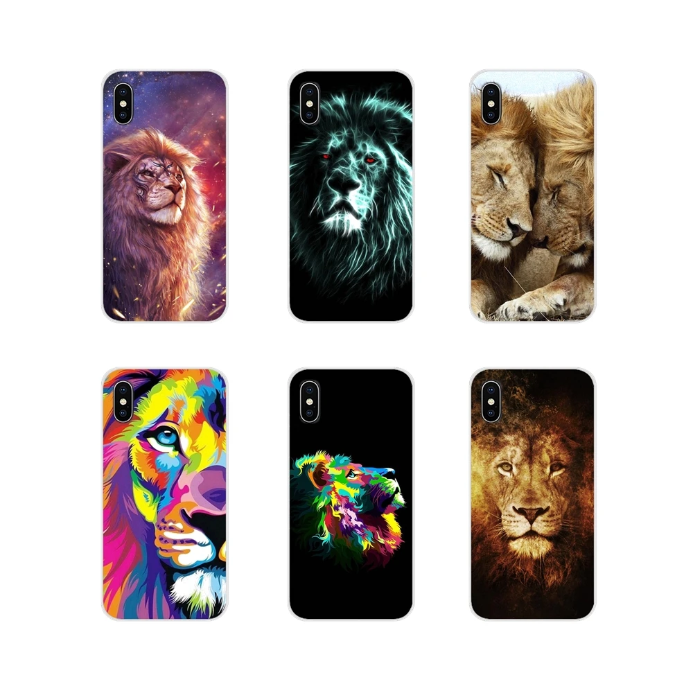 Мультяшный цветной Король Лев для Xiaomi Mi6 A1 5X 6X Redmi Note 5 5A 4X 4A 4 3 Plus Pro pocophone F1