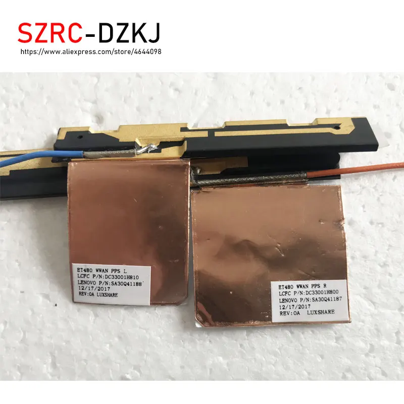 

New Original laptop Lenovo ThinkPad T470 T480 wwan 4G antenna wires Red DC 01YR494 01YR495 33001H800 blue DC33001H810