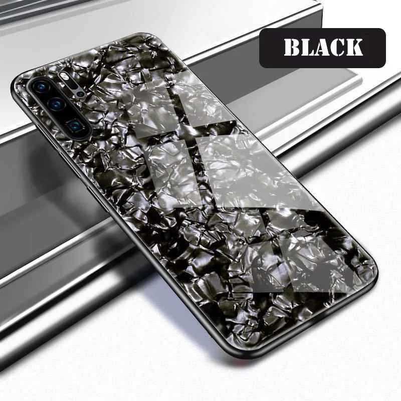 Закаленное Стекло чехол для huawei P30 Pro противоударный защитный телефона мягкий