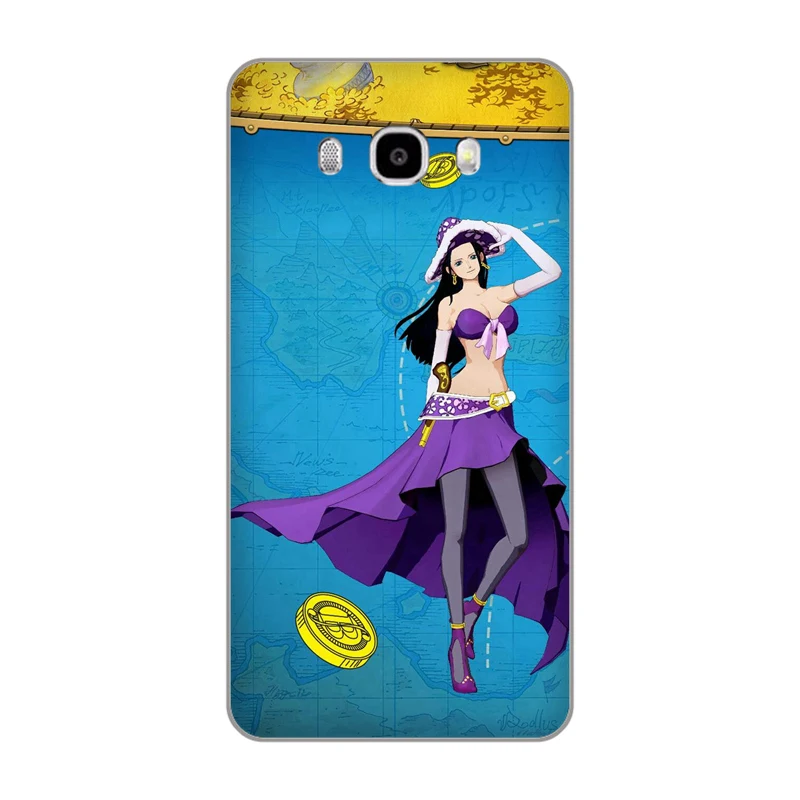 Boa Hancock one piece female emperor Soft TPU Phone case For Samsung Galaxy A3 A5 A7 ON5 ON7 2016-17 NOTE9 S10 LITE PLUS Shell |