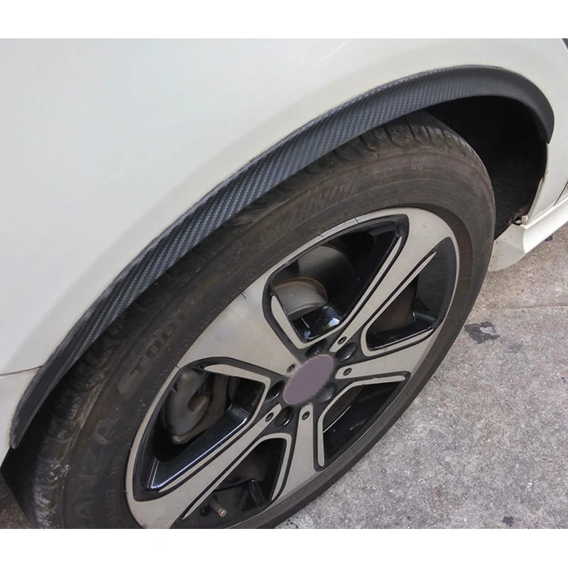 2019 углеродное волокно брызговик клеш колесо брови декоративные полосы