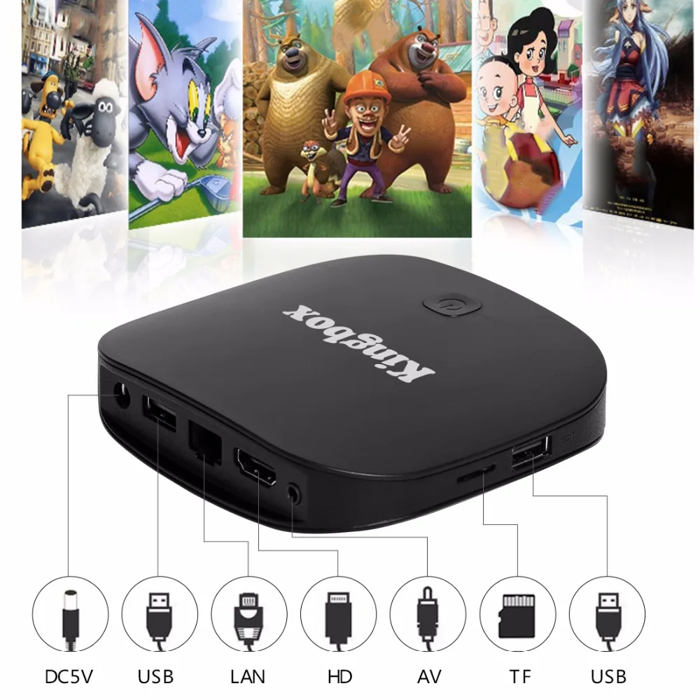 2 Гб 16 Гб K2 Android 7,1 поддержка ТВ-коробок H.265 4K 60tps H.265 2,4 ГГц WiFi медиаплеер IP tv Box