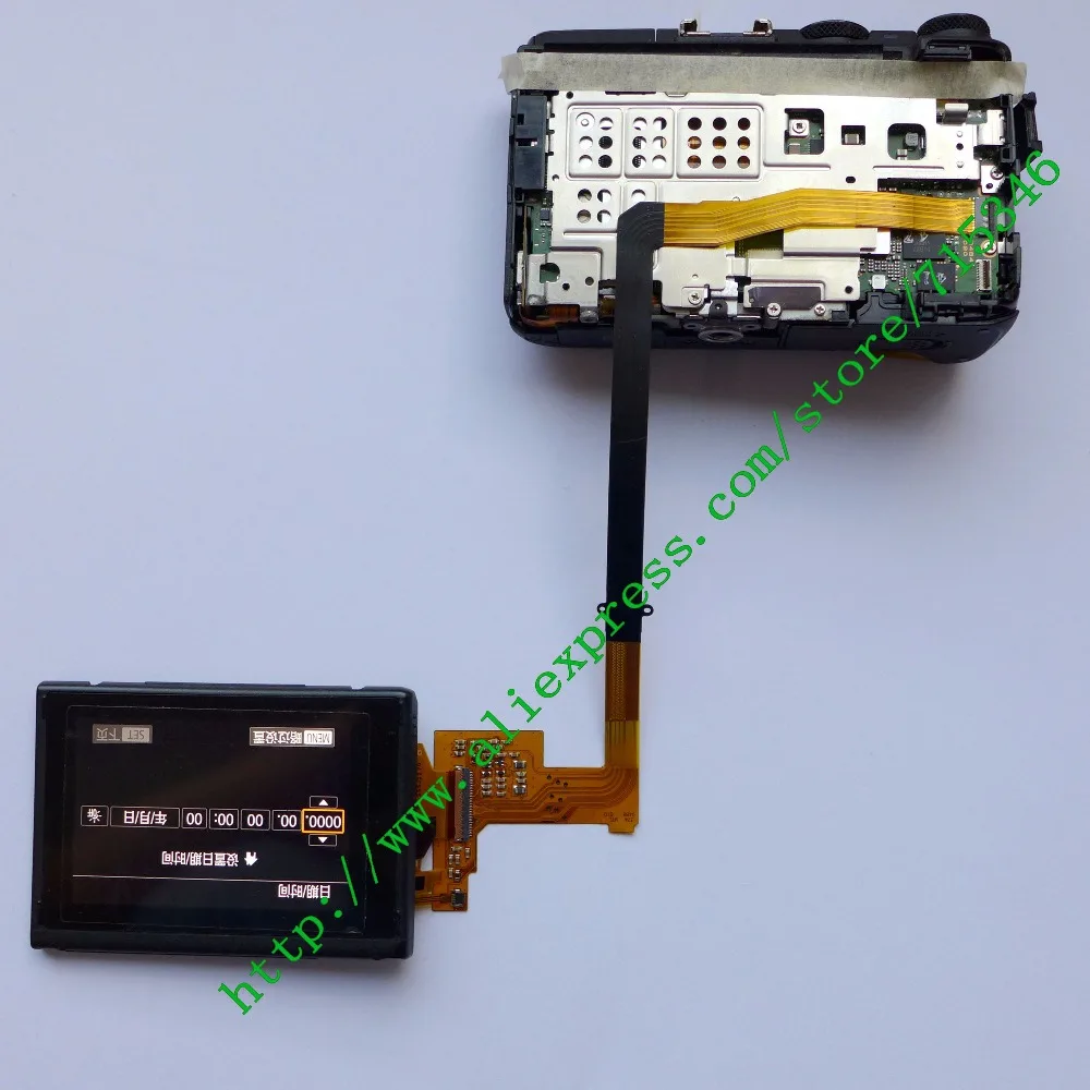Гибкий кабель с вращающимся валом для цифровой камеры Canon EOSM3 M3|for canon|lcd canonflex camera |