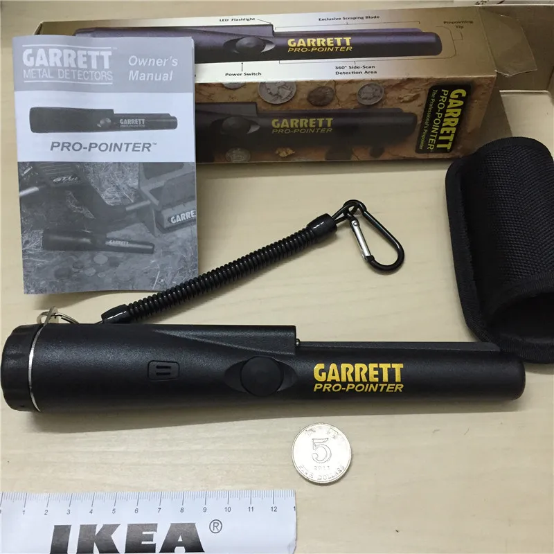 2016 НОВЫЙ модернизированный Чувствительны Гарретт Металлоискатель pinpointer Точного
