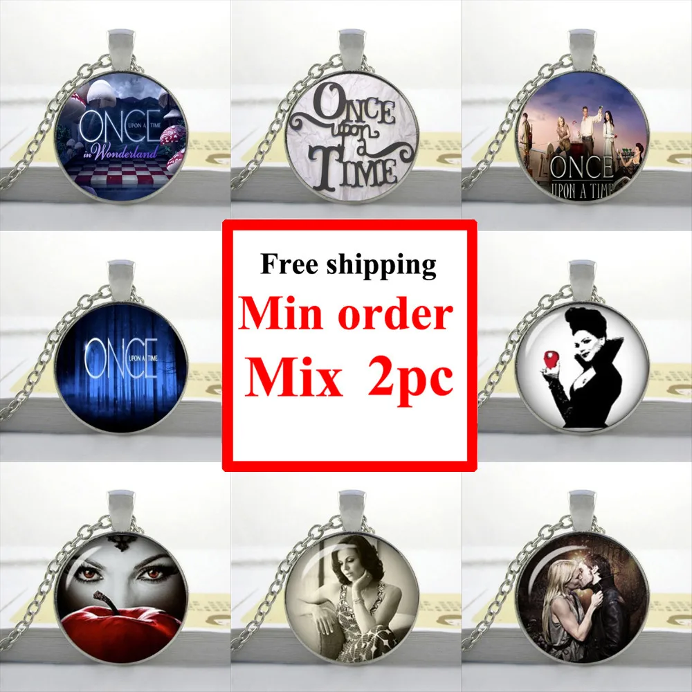 HZShinling, ожерелье Once Upon a Time, Мультяшные фильмы, детский подарок, Once upon a Time, подвесной стеклянный купол, ожерелье, HZ1