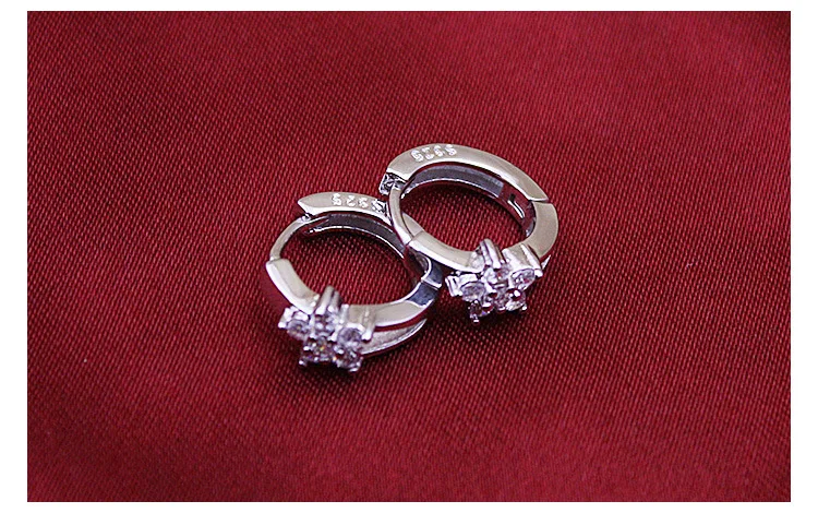 KITEAL высокое качество девичьи серьги Снежинка 13 5 мм * 6 brincos de festa bijoux для