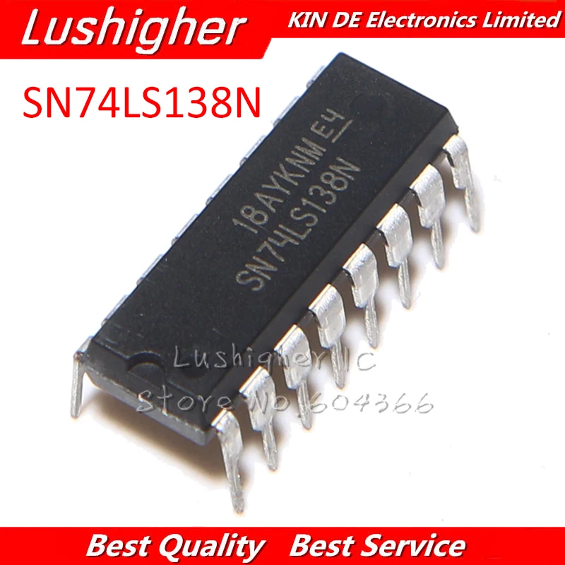 10 шт. SN74LS138N DIP SN74LS138 DIP-16 74LS138